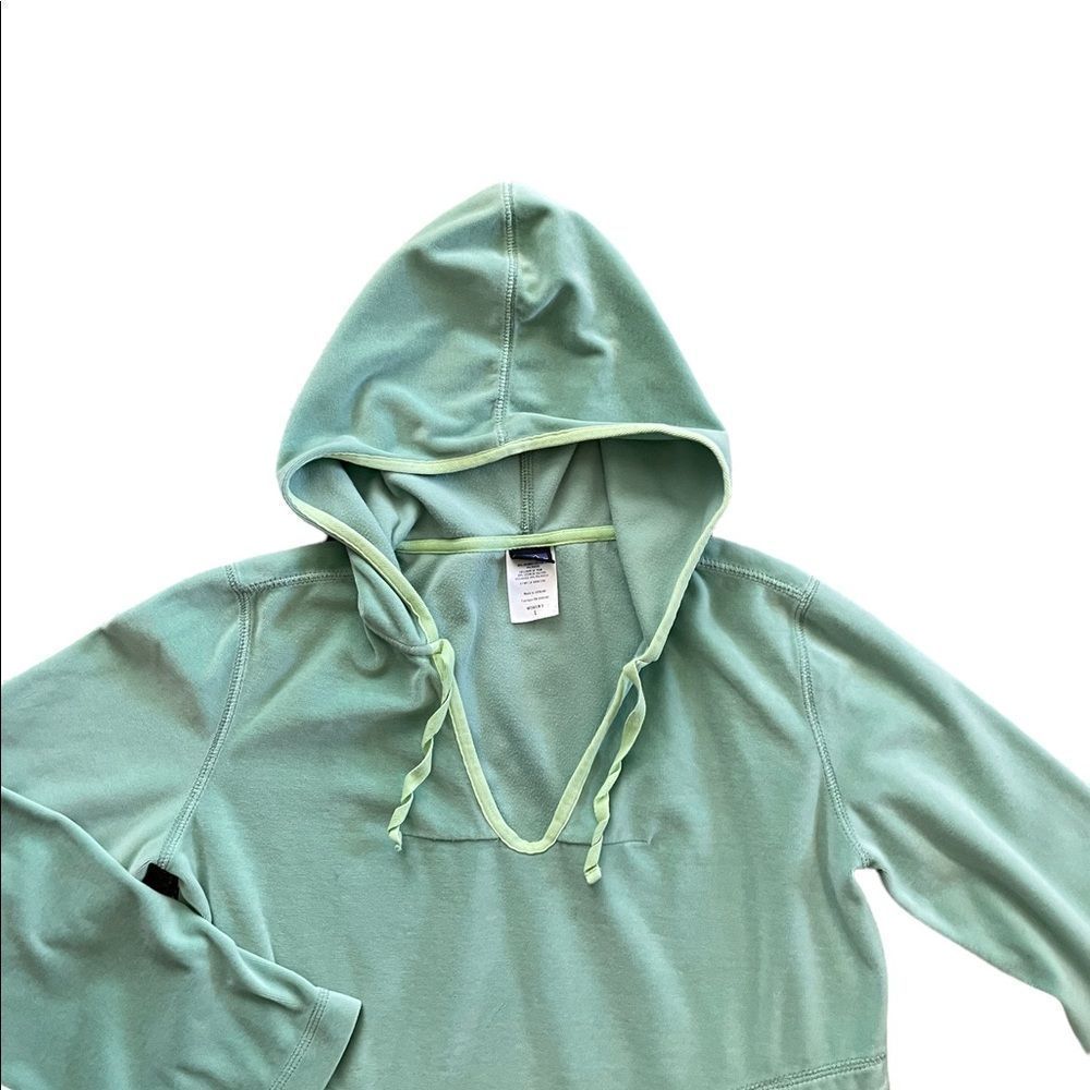 PATAGONIA vintage Velour green pullover women's size large - Picture 6 of 12